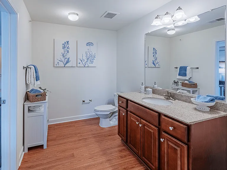 Spacious Bathrooms