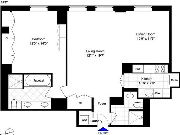 2nd image of 106 Central Park S APT 23F