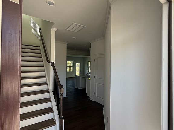 As you enter you will find a spacious open floor plan on the first floor.