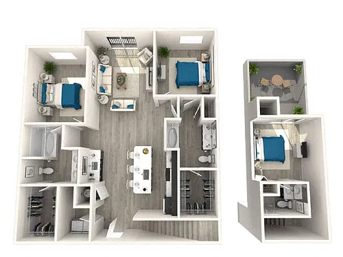 Floor plan C1 Loft Super
