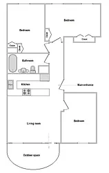 Rented by Keller Williams NYC
