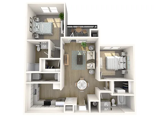 Floor plan B1