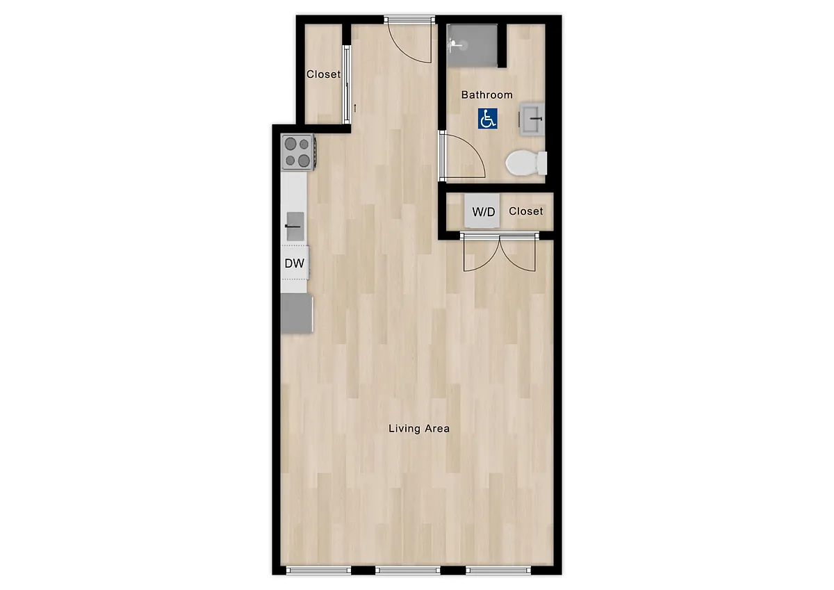 Floor plan Studio - 06 Series