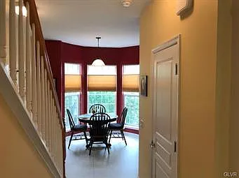Breakfast Nook with Beautiful Bay Windows