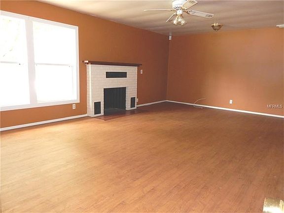 Living Room with Fire Place