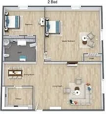Floor plan 2X1