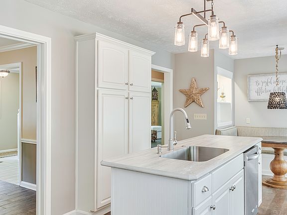 White cabinets
