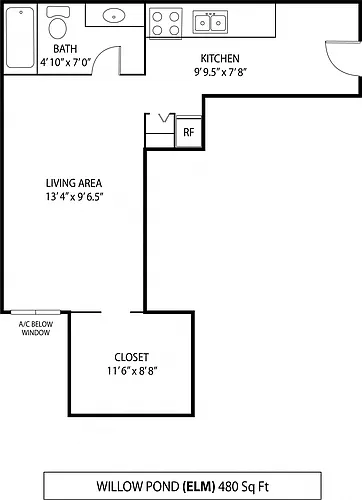 Floor plan Elm