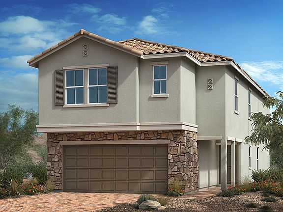 Exterior B with optional stone