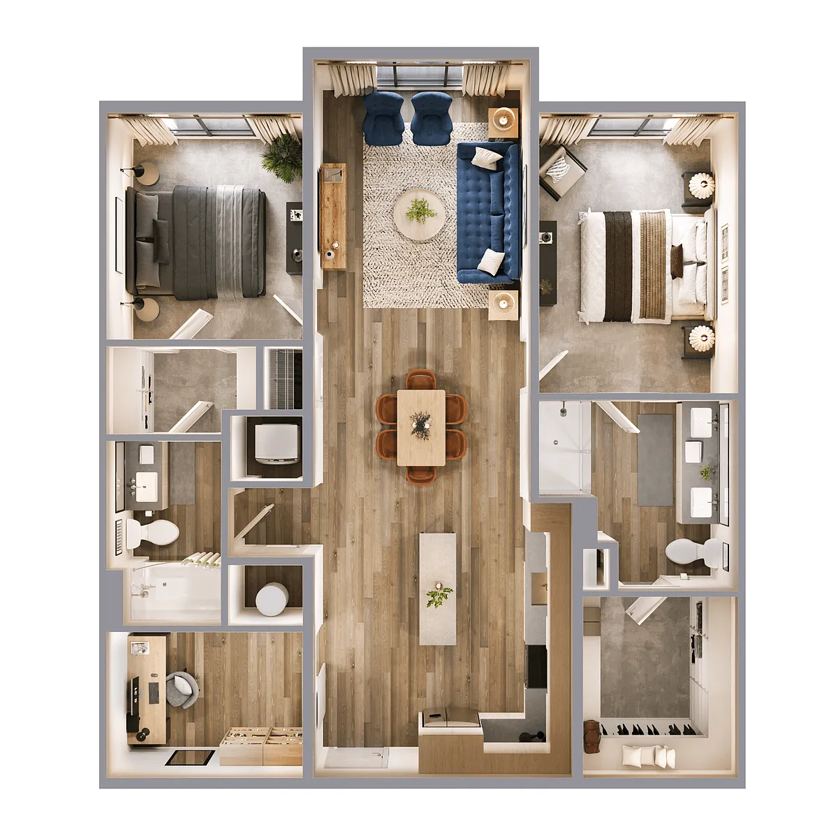 Floor plan B4D