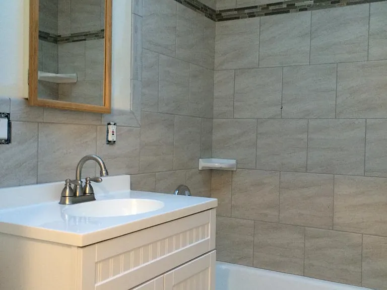 New bathroom with skylight