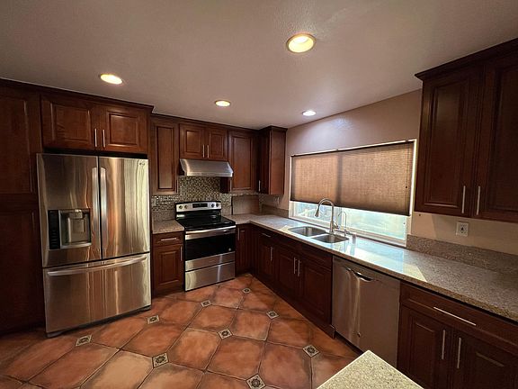 recent upgraded kitchen with stainless steel appliances