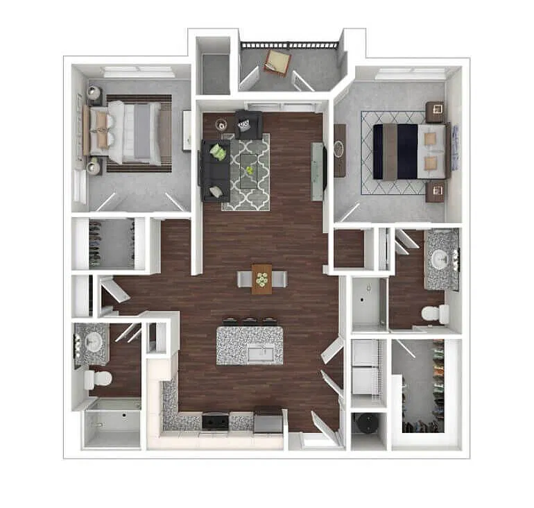 Floor plan The Boardwalk