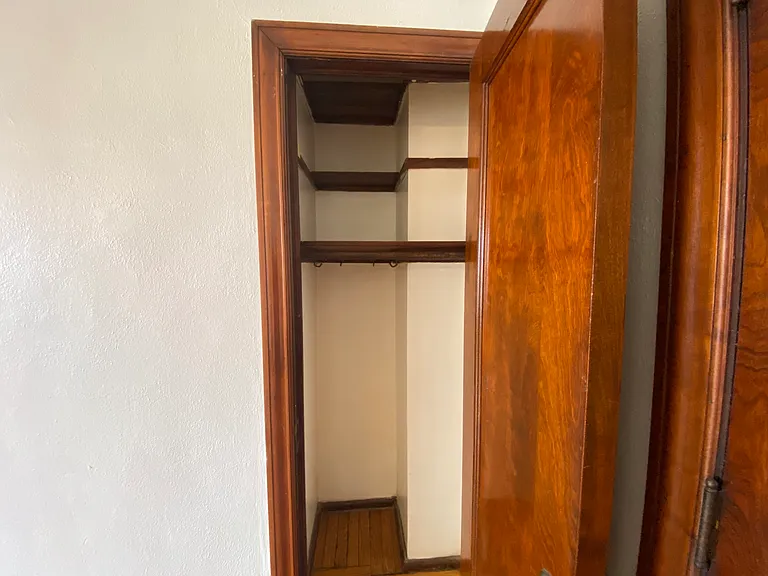 Coat closet in main room.
