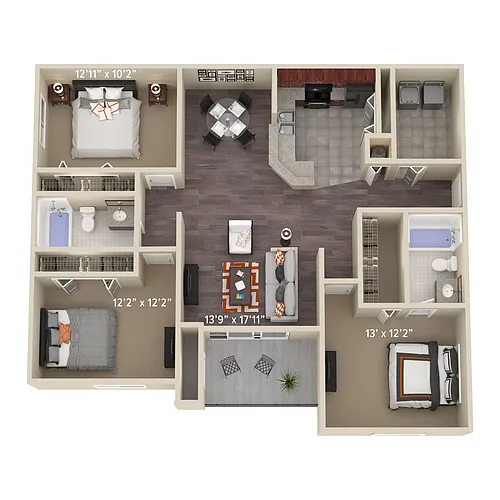 Floor plan C2 WILLOW