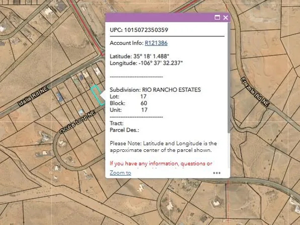 Rio Rancho Est #U17-b60-l17, Rio Rancho, NM 87144