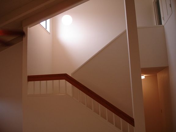 Stairway to second floor