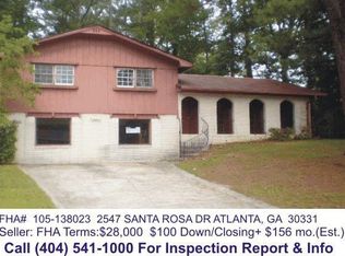 2547 Santa Rosa Dr SW, Atlanta, GA 30331