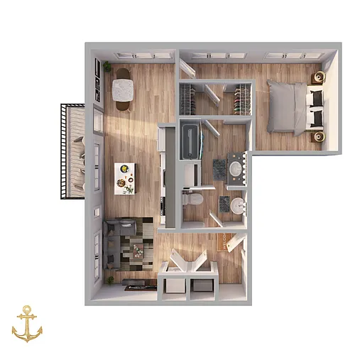 Floor plan A6