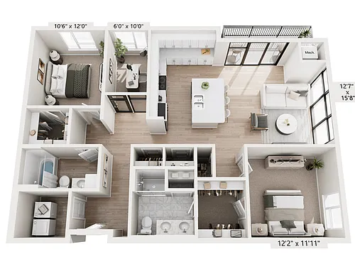 Floor plan Solace