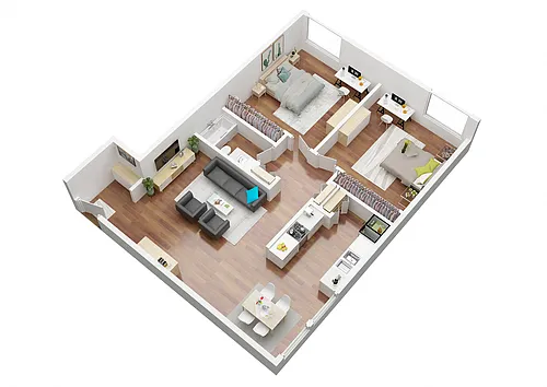 Floor plan Barbados