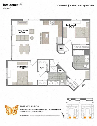 Floor plan Layout S