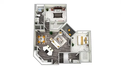 Floor plan Lakehaven Deluxe