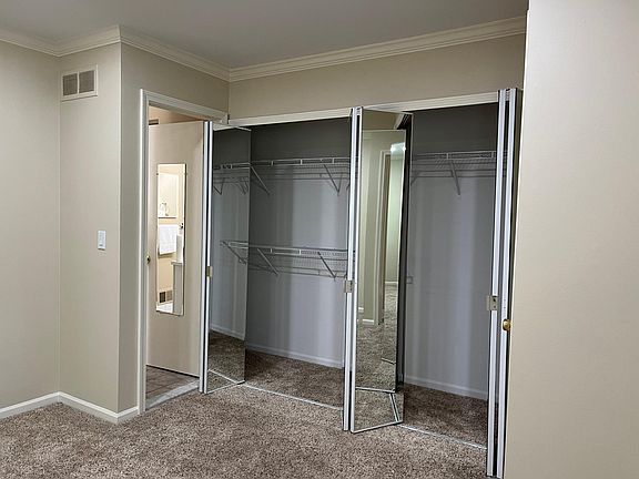 Closet of the master bedroom