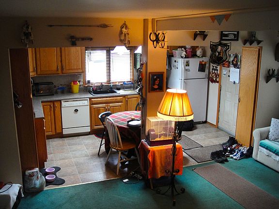 Kitchen is adjacent to family room.