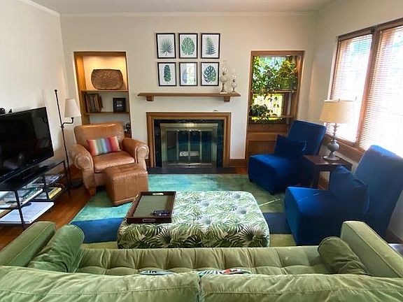 Living Room with Fireplace