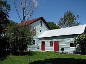 Lilacs  and Attached Barn
