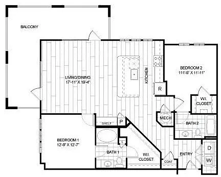 Floor plan B42