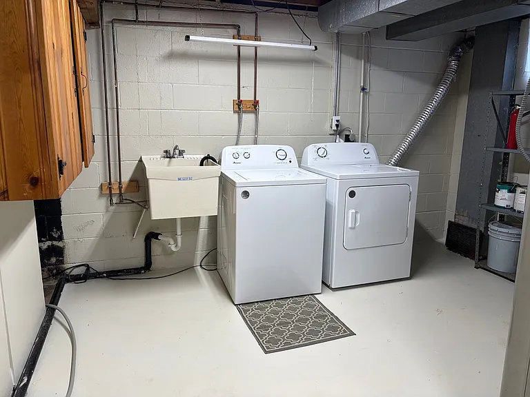 Laundry area