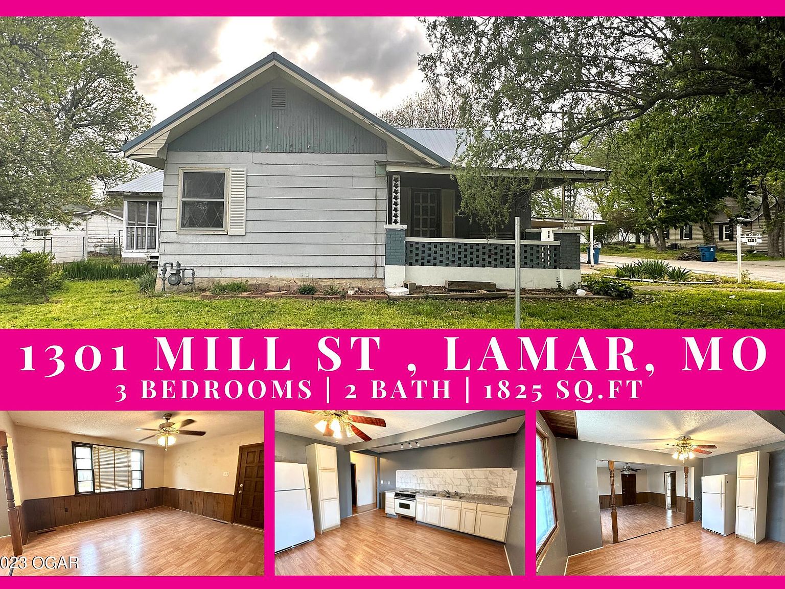 1301 Mill St, Lamar, MO 64759 Zillow