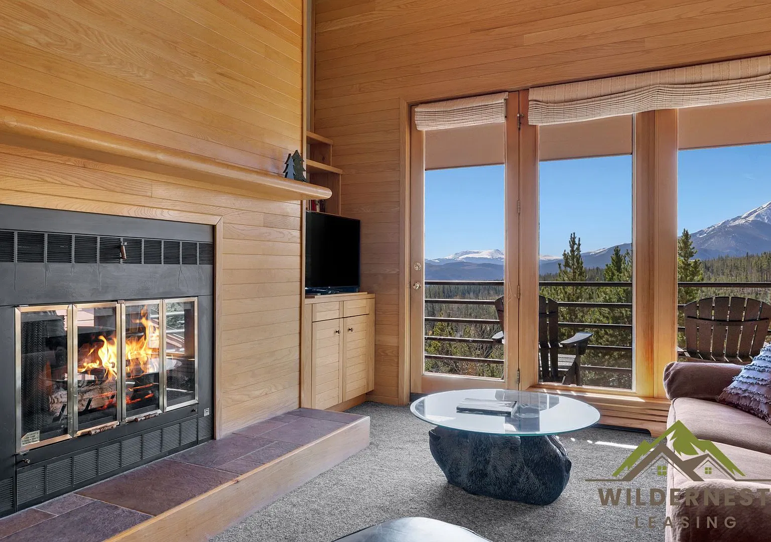 Top Floor Unit, Vaulted Ceilings, Gas Fireplace — Photo 3