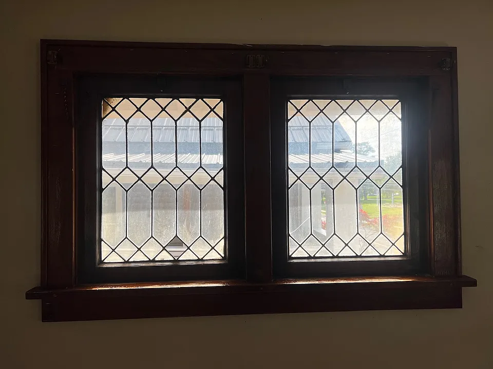 Restored vintage windows