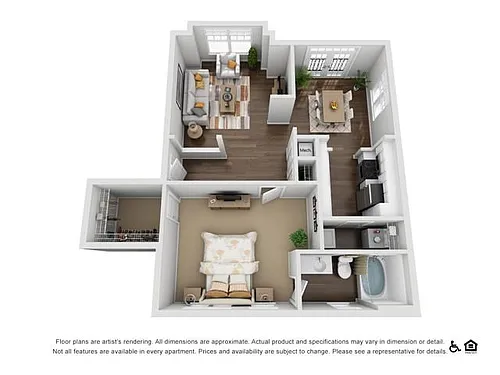 Floor plan 1BM