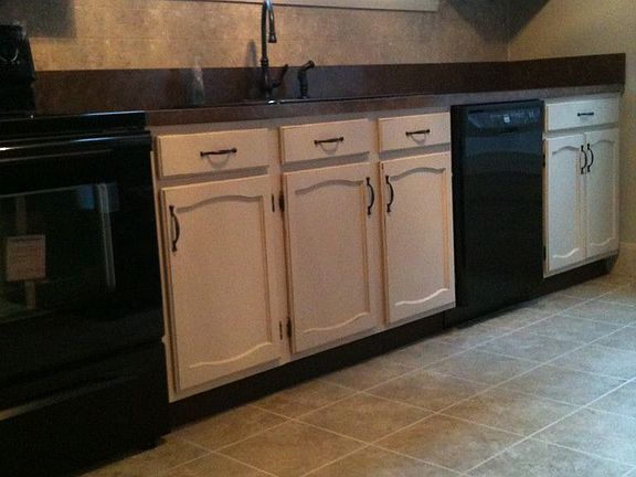 New kitchen stove, microwave, dishwasher, sink and faucet