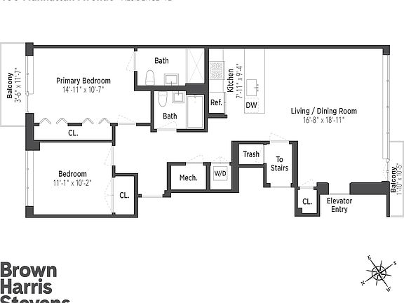 2nd image of 460 Manhattan Ave APT 4B