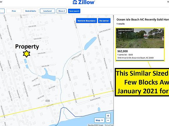 Nearby Sold Comps