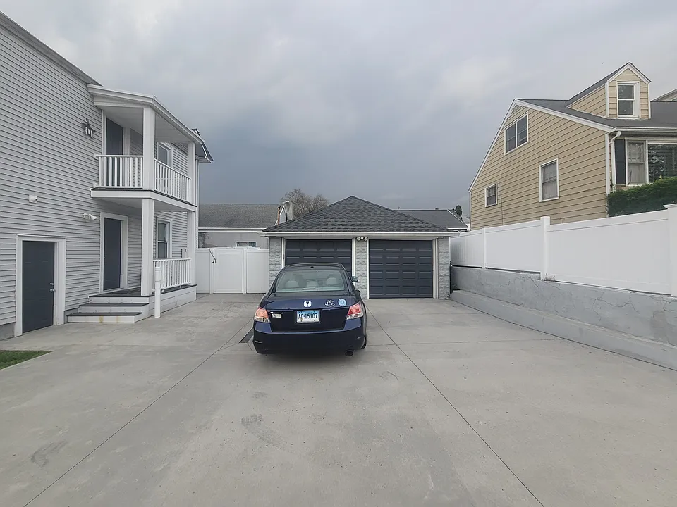2 car garage + driveway