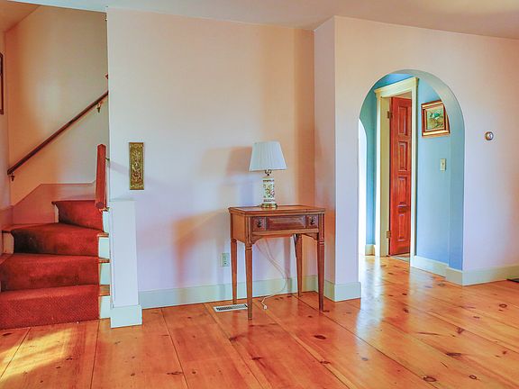 dining room and staircase