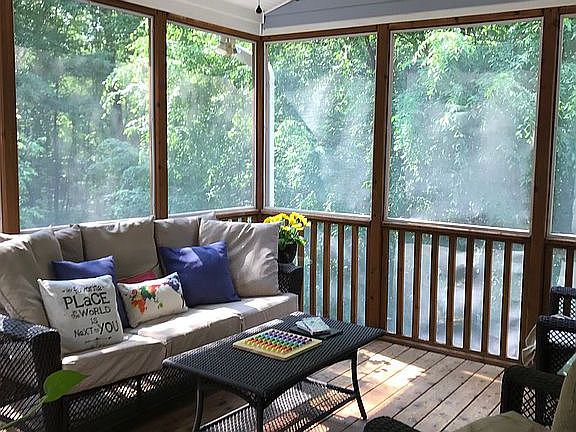 Screened Covered Porch