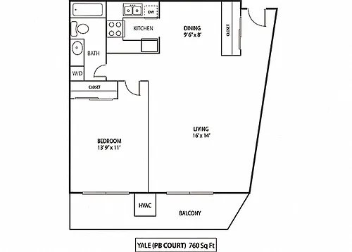 Floor plan Yale