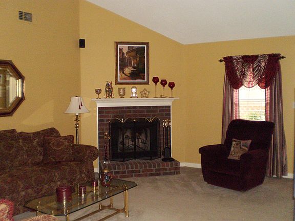Corner Fireplace