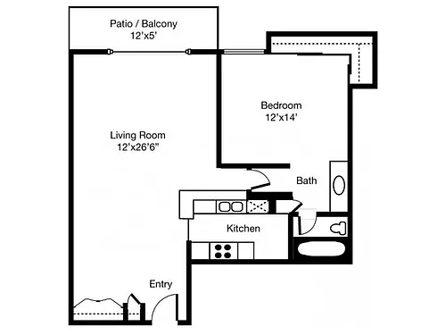 Floor plan 665