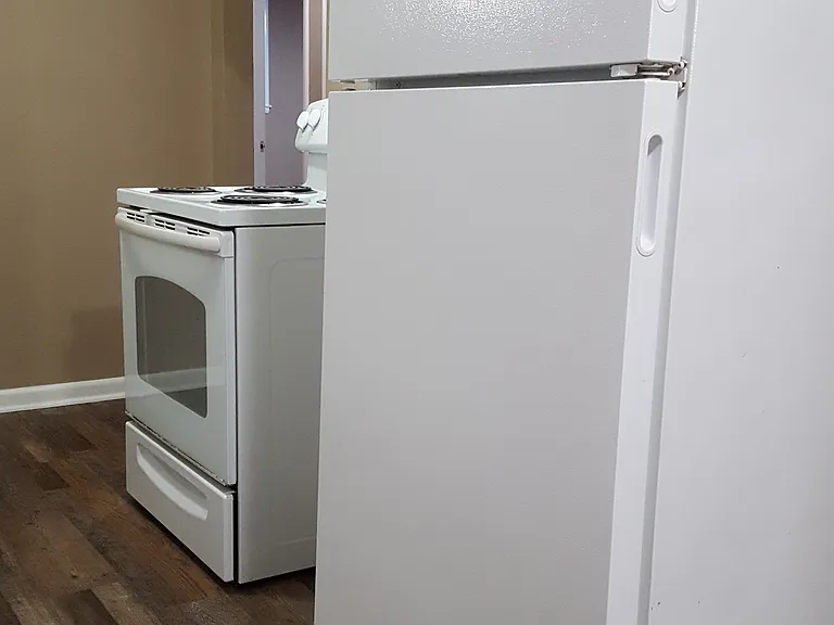 Stove, Refrigerator, Dishwasher included.