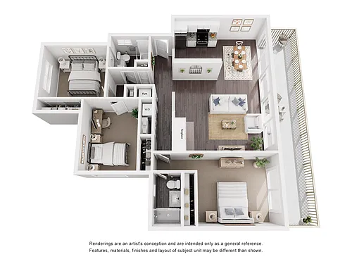 Floor plan 3X2-R