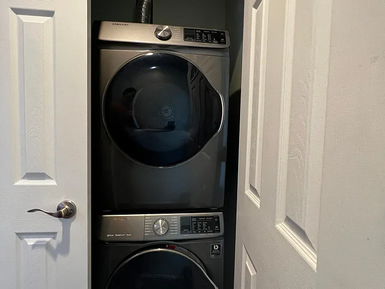 Upstairs Washer and Dryer