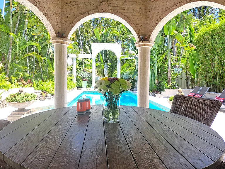 Pool area